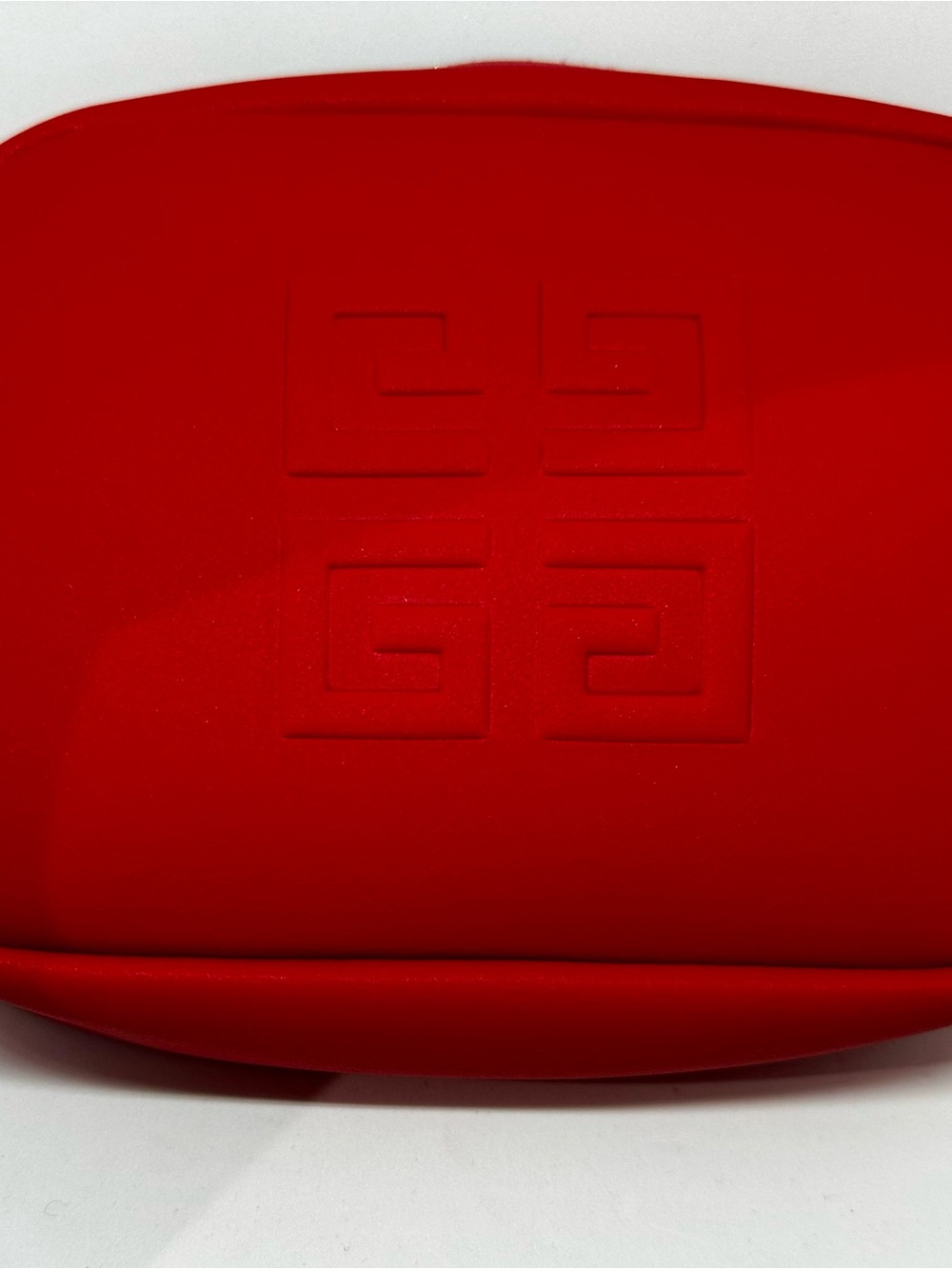 ✨ Givenchy Parfums Red Square Cosmetic Pouch - New, no box ✨